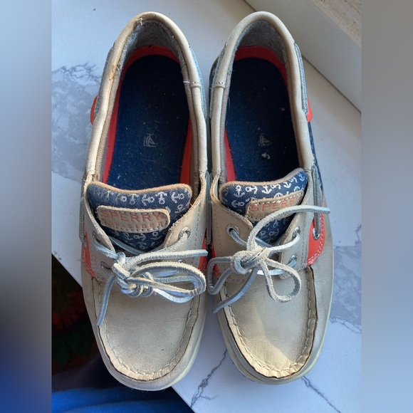 Sperry Top-Sider Big Kids Size 3.5 - Picture 2 of 8